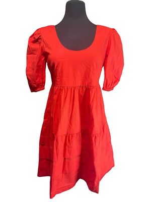 NWT Donna Morgan Red Mini Dress Size 0 