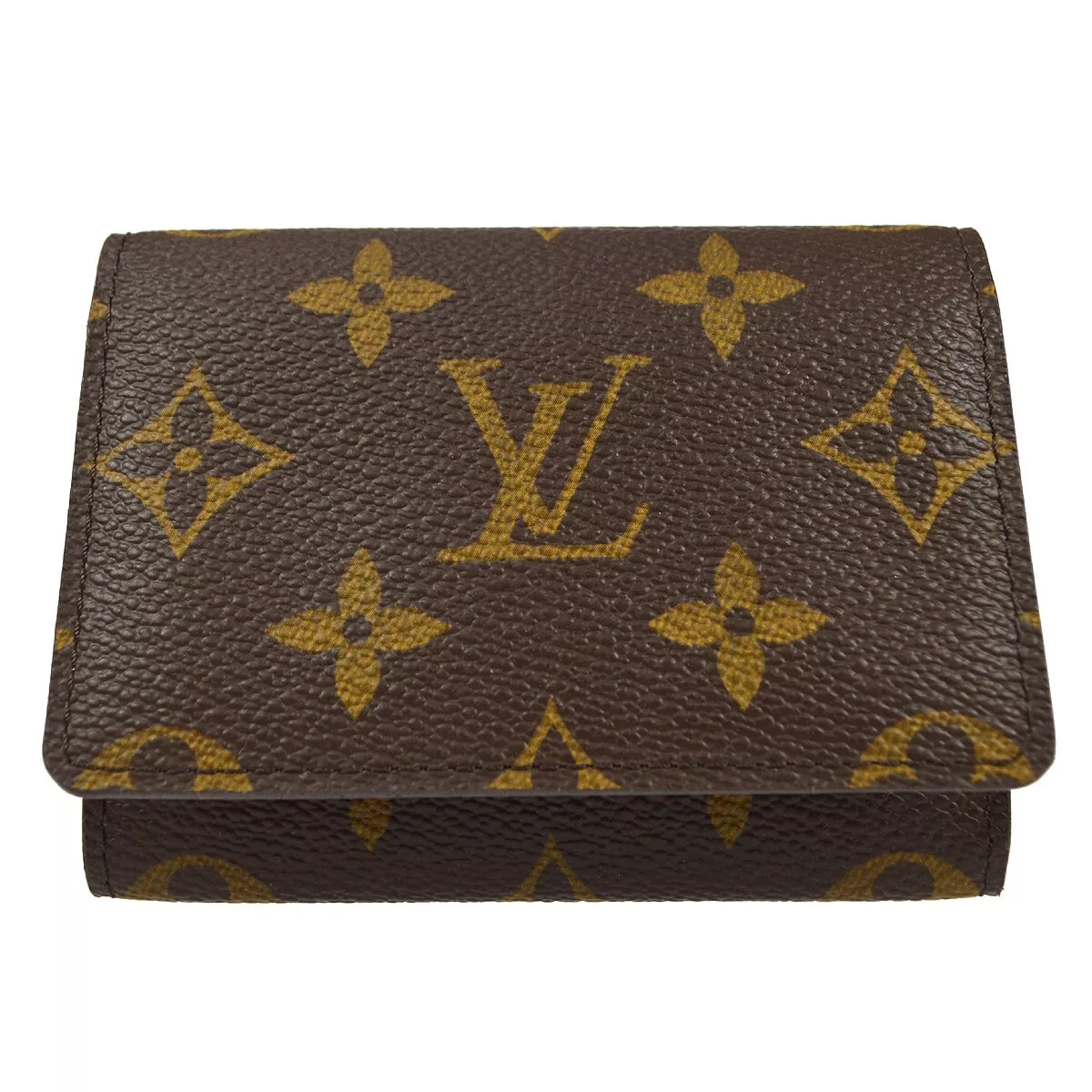 Pre-Owned Louis Vuitton Business Card Holder Amberop Cult de Visit