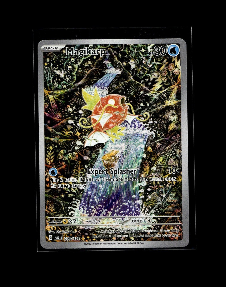 Magikarp Gyarados Pokemon Card! Holo/Reverse Holo EX Rare VMAX V