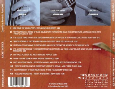 FOREVER EINSTEIN - RACKET SCIENCE * NEUE CD