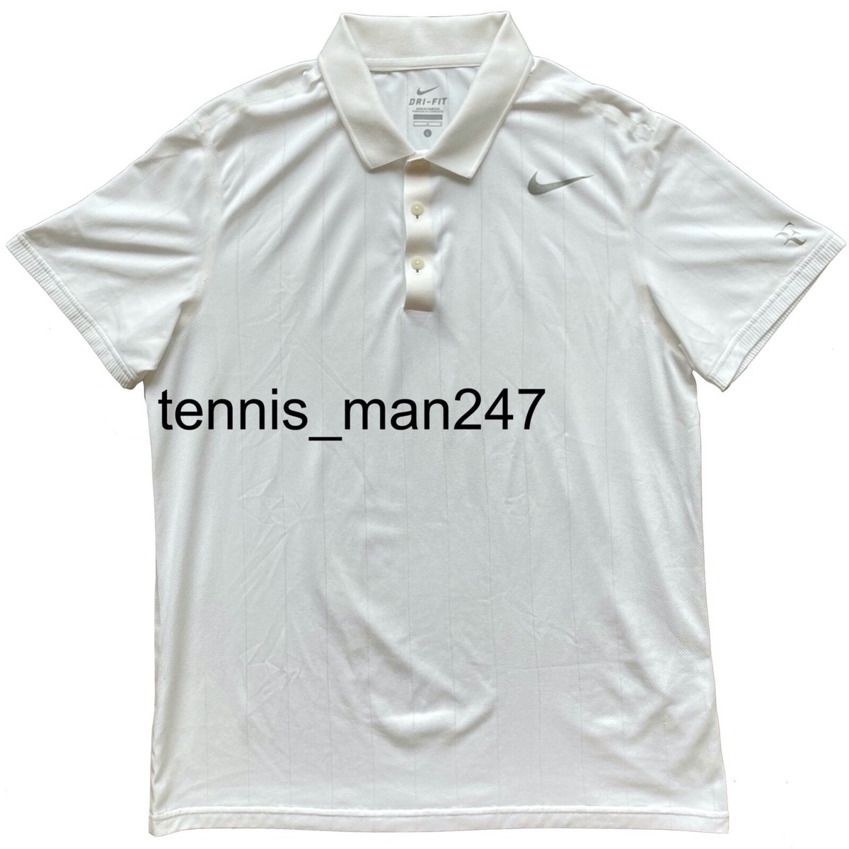 ナイキ ナダル 2014 ウィンブルドン シャツ　#ポロ Nike Roger Federer RF 2014 Wimbledon Polo Tennis Shirt Vapor