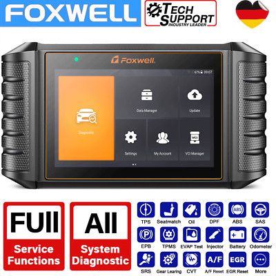 Foxwell NT710 2024 Auto KFZ OBD2 Diagnosegerät Profi ALLE SYSTEM Scanner Deutsch