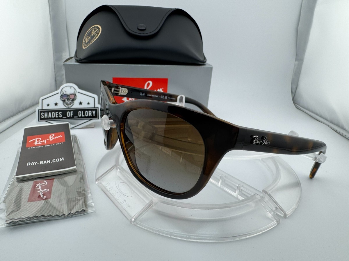 Ray Ban 4216 710/T5 Tortoise Sporty Acetate Brown Polarized Sunglasses 56mm Ray Ban RB4216 Review! - YouTube main image 2
