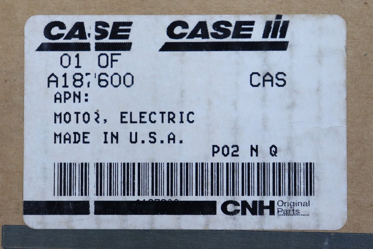 CASE International PJ28026R 28VDC Electric Motor | eBay