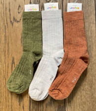 Joha Socken -  dünn - Wolle Gr. 35 bis 46 verschiedene Farben Rippstruktur