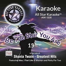 Karaoke: in the Style of Shania Twain GH by Various CD, 2014