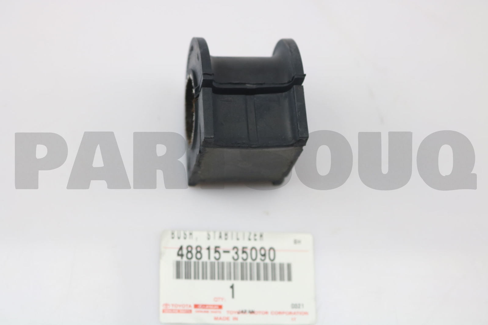 4881535090 Genuine Toyota BUSH, FRONT STABILIZER BAR, NO.1 48815 