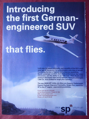 6/2005 PUB COARSE AEROSPACE AVION SPn BUSINESS AIRCRAFT AIRCRAFT ORIGINAL AD