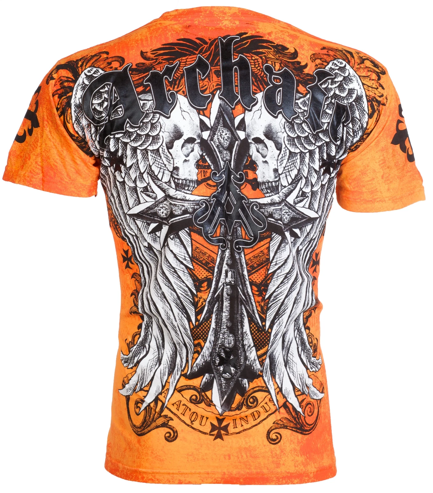 ARCHAIC AFFLICTION Men's T-Shirt LUSTROUS Wings Skull Biker S-5XL $40
Opens in a new window or tab