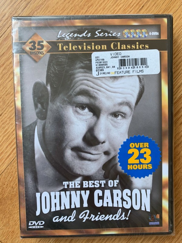 "THE BEST OF JOHNNY CARSON AND FRIENDS"- DVD