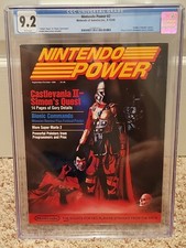 Nintendo Power CGC 9.2 Issue 2 Castlevania II Second Highest graded 