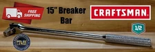 Craftsman 1/2" Drive 15" Flex Head Breaker Bar Full Polish CMMT44201