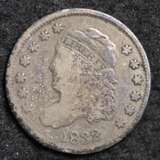 1832 Capped Bust Half Dime E194 XCE
