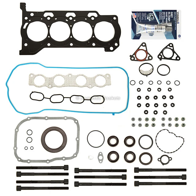 Juego completo de juntas Fit 09-16 Toyota Corolla Matrix Scion xD Pontiac 1,8 L + perno 2ZRFE Foto 3 de 4