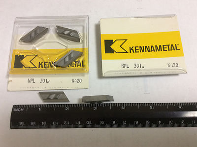 Kennametal Top Notch Carbide Inserts NPL331N Grade K420