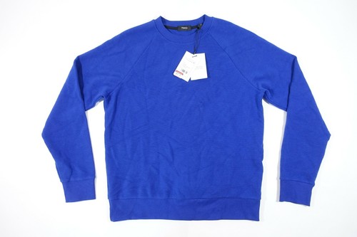 THEORY J0794506 OTTO RAGLAN BLUE LARGE 