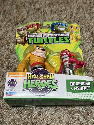 Teenage Mutant Ninja Turtles Half Shell Heroes Dogpound & Fishface