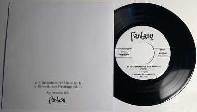 Creedence Clearwater Clearwater / 45 Revolutions Per Minute / 2009 45 & PS  Mint