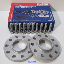 H&R Spurverbreiterung DR für BMW X3 xDrive 40=2x20mm Spurplatten mit Bolzen, ABE