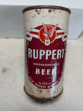Ruppert Knickerbocker  Flat top  beer can ,   EMPTY New York NY  B