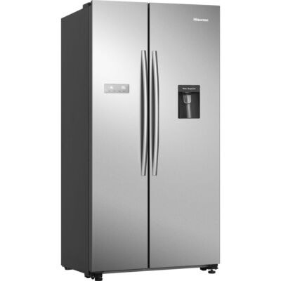 Hisense American Fridge Freezer - Stainless Steel - E Rated 