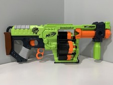 Nerf Zombie Strike Doominator Holds 24 Darts In Revolving Barrels Tested Works