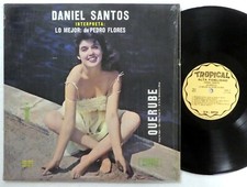 DANIEL SANTOS Interpreta Pedro Flores LP Latin VG++ 
