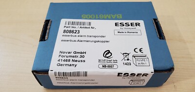 Esser 808623 Honeywell Alarm Transponder Alarmierungskoppler NEU_0,09_5