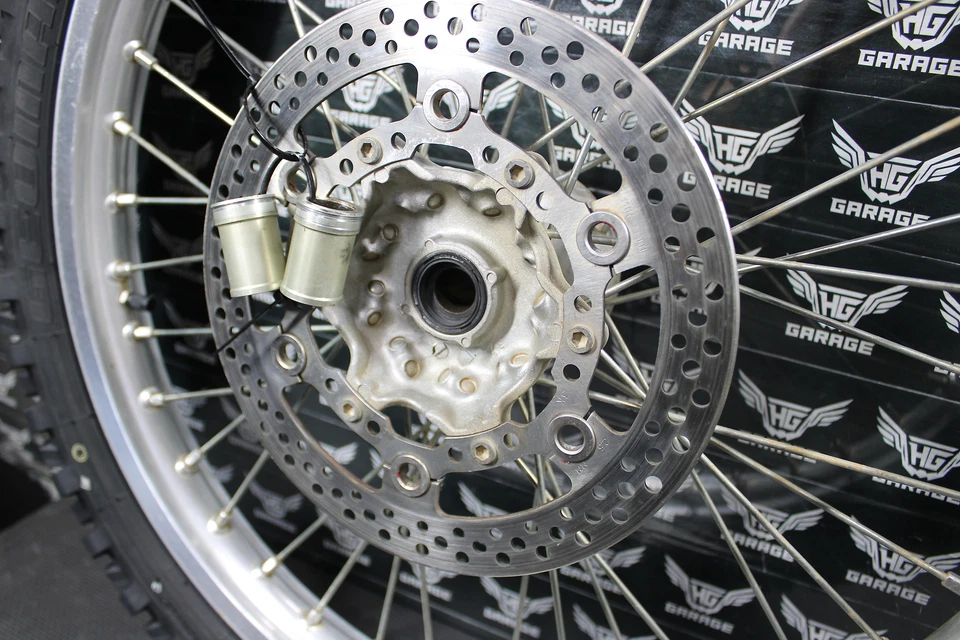 2004 SUZUKI RM250 OEM EXCEL 21" FRONT WHEEL RIM HUB 54111-36E00 55311-28C01 - Image 2 of 4