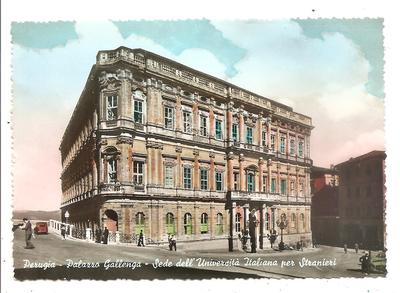 PERUGIA - Palazzo Gallenga - Headquarters of the Italian University for Foreigners