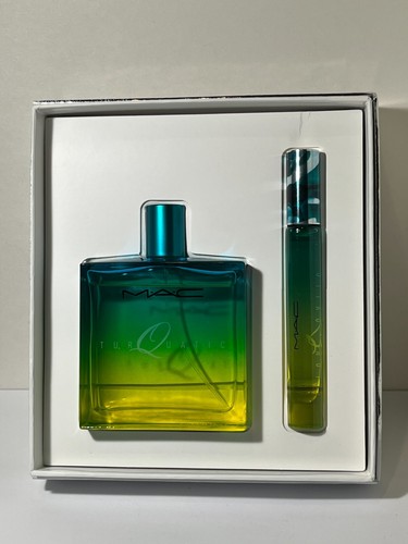 MAC Turquatic Tizzy Fragrance Set 3.2 Oz EDT and Rollerball 6mL Brand New - Picture 3 of 3