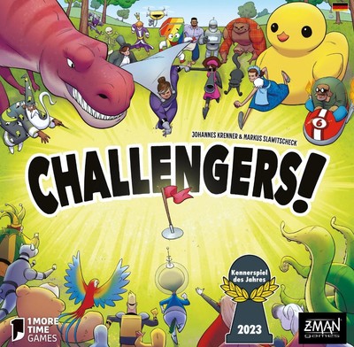 ZMAN Challengers! Brettspiel Mehrfarbig