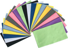 20-Pack Microfiber Cleaning Cloths for Smart Phones, Laptops, Tablets, Lenses, L