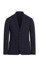 DONDUP BLAZER Uomo Taglia 52 XL BLU NOTTE NUOVO CON ETICHETTE MADE IN ITALY