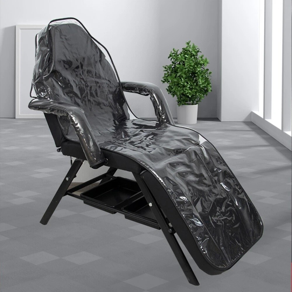 Copertura per tavoli da massaggio protettivi in plastica trasparente PVC premium per letto Beauty Spa UK foto 6