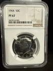 1964 50C PF 67 Kennedy Half Dollar NGC