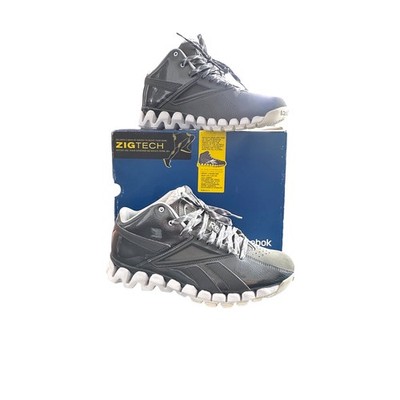 Reebok ZigTech Mens Training Shoes Grey Zig Zag Sole Athletic