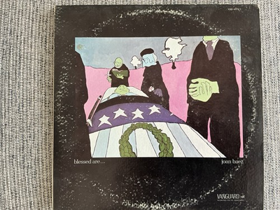 #ad Joan Baez – Blessed Are… 2xLP Vanguard Folk Protest Album w Booklet $7.50