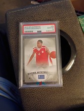 ⭐️ GIANNIS ANTETOKOUNMPO 2013 SP AUTHENTIC #36 PSA 10 RC ROOKIE GRADED CARD ?. rookie card picture
