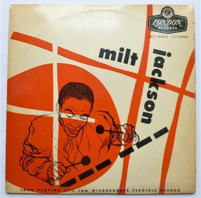 Milt Jackson Milt Jackson Quartet 10''LP London LZC14006 EX/VG 1955 10 inch LP