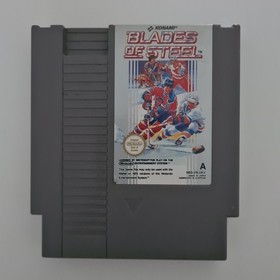 Blades of Steel game cartridge original Nintendo Entertainment System (NES)