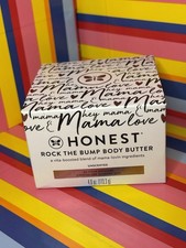 HONEST Rock the Bump Body Butter Moisturizing Stretch Mark Cream 4oz. New