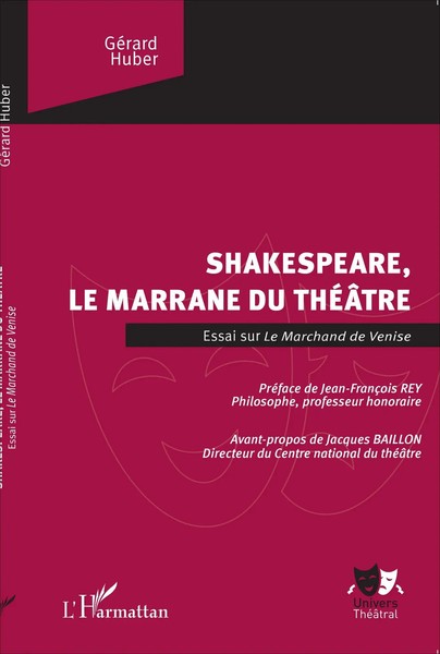 GéRard Huber | Shakespeare, Le Marrane Du ThéâTre | Taschenbuch | FranzöSisch-image