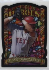 1998 Topps Gallery Gallery of Heroes Juan Gonzalez #GH13 7xr