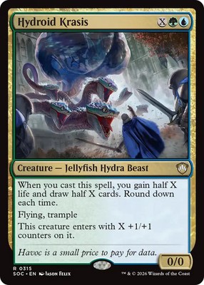 MTG Hydroid Krasis [Secrets of Strixhaven Commander] Near Mint Magic