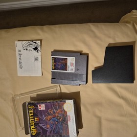 Gauntlet II 2 Nintendo NES PAL Game Boxed Complete w/ Box Protector