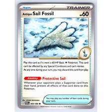 Antique Sail Fossil 69/88 Perfect Order Pokemon Card NM TCG singles Near Mint