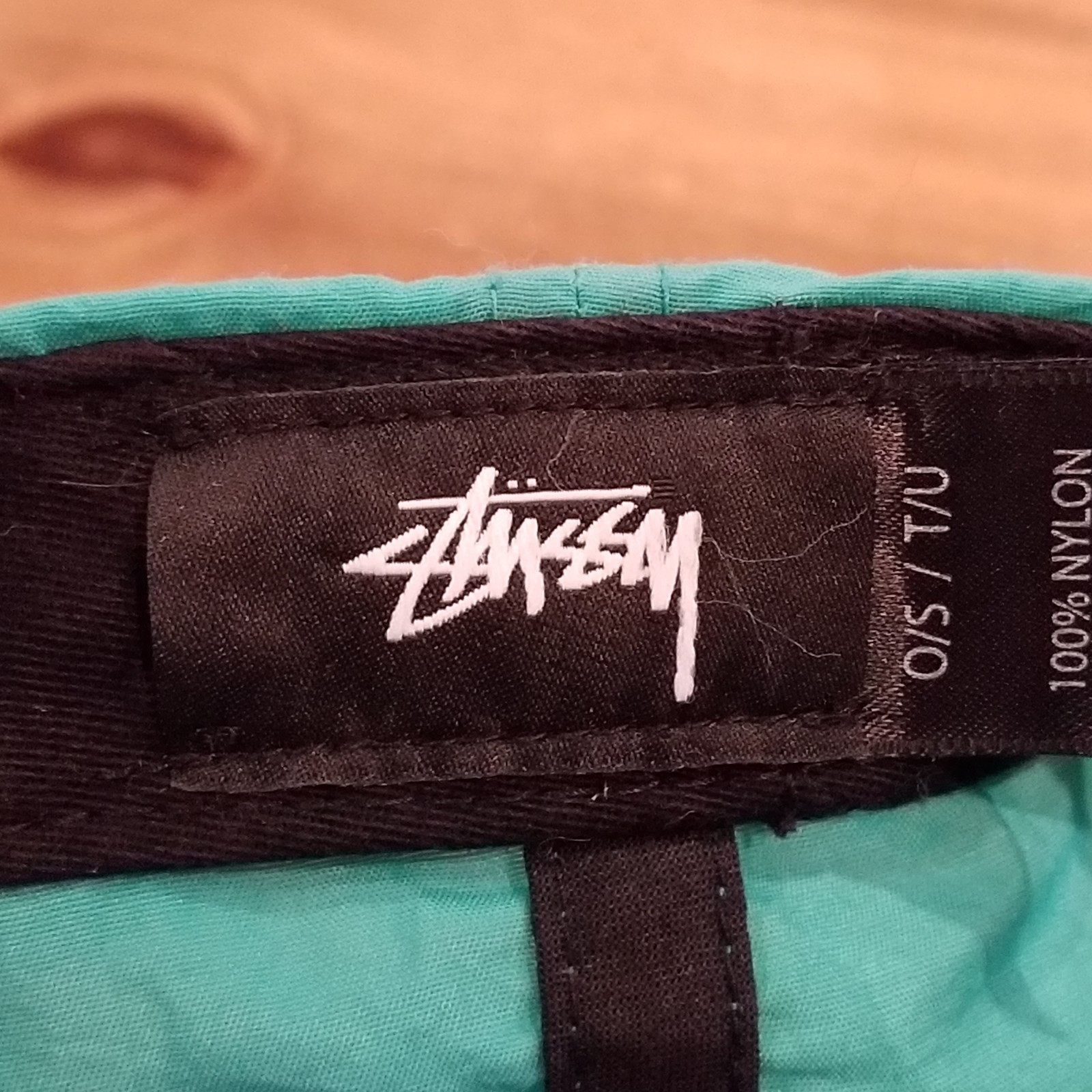 Stussy Hat Cap Snapback Green Patch International… - image 7