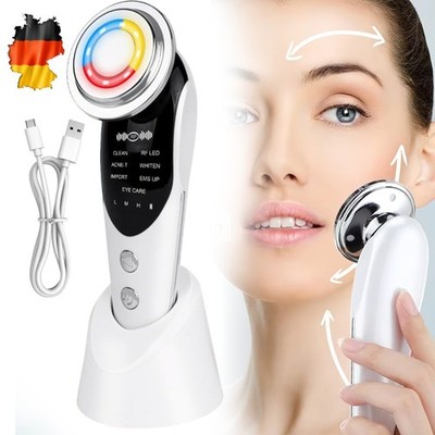 Gesichtsmassagegerät Hautstraffungsgerät mit 7 Modi LED-Photonen-Gesichtslifting
