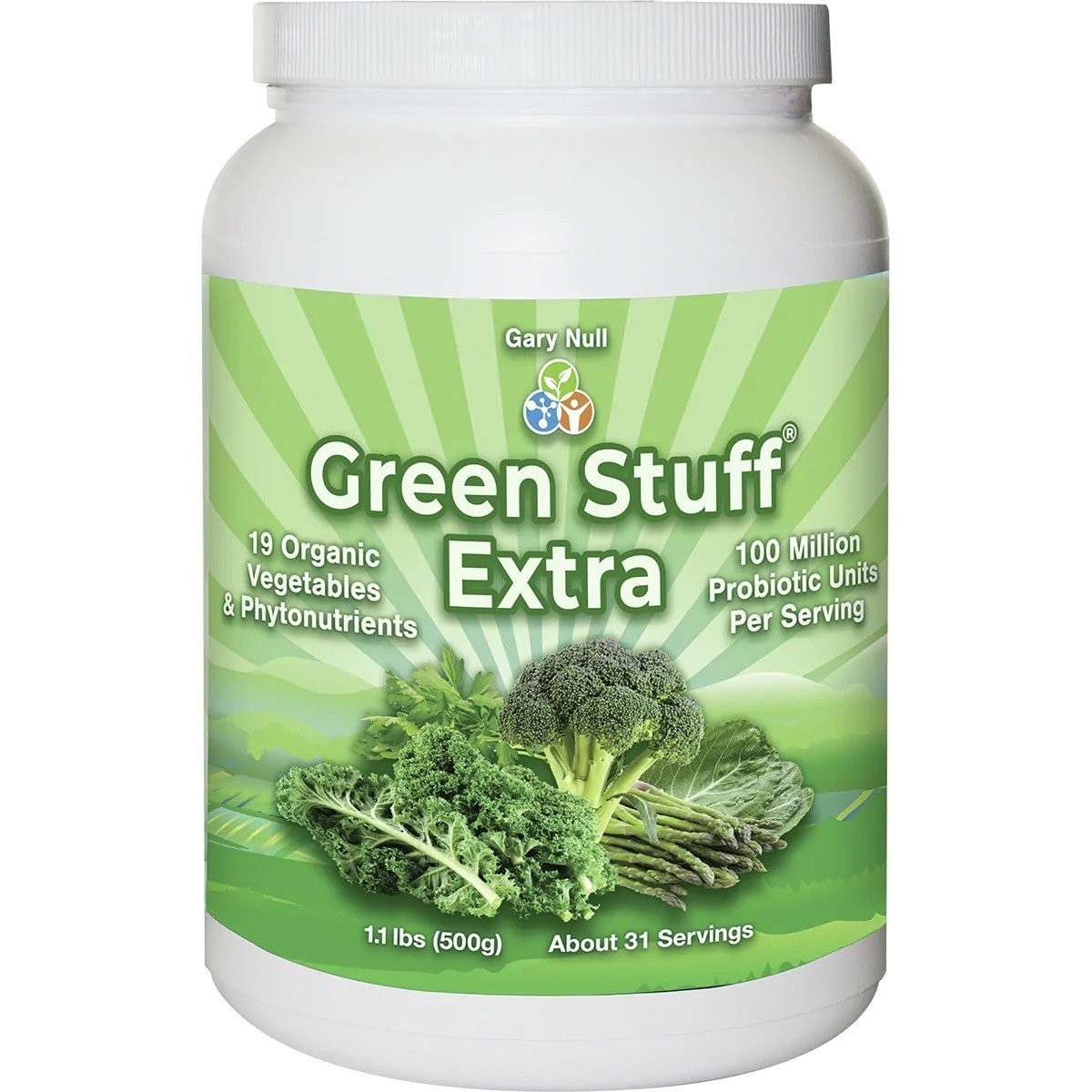 Gary Null Green Stuff Extra 1,1 фунта (500 г) Порошок
